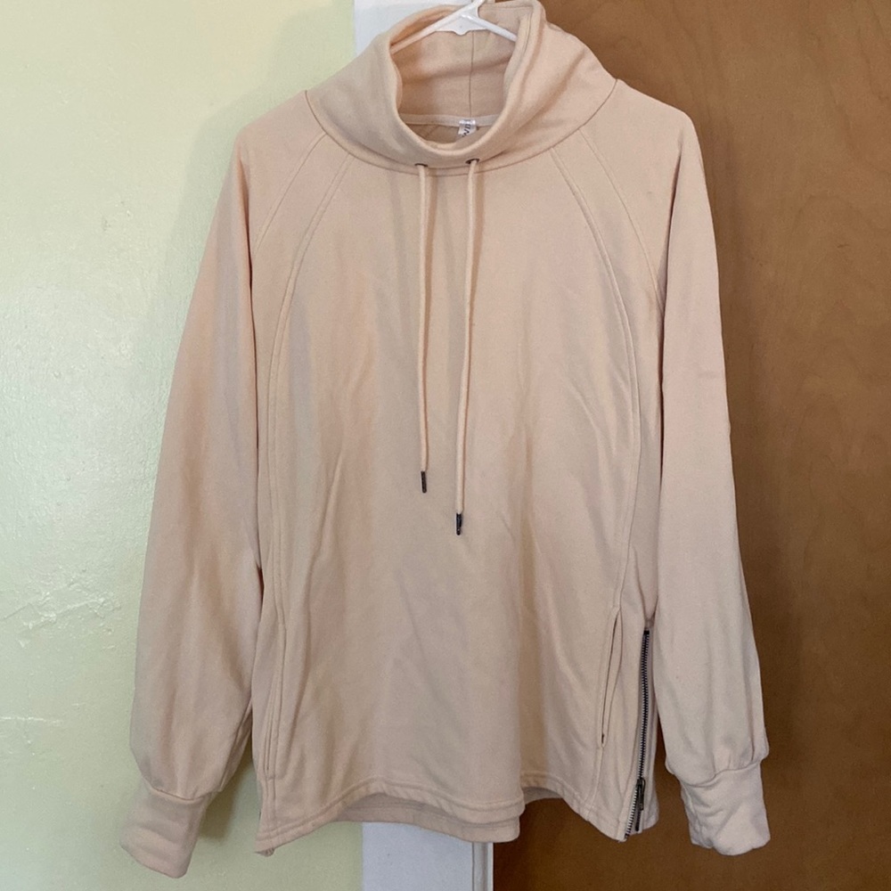 Brand New WOT Kimberly Cowl Neck Cream Sweatshirt